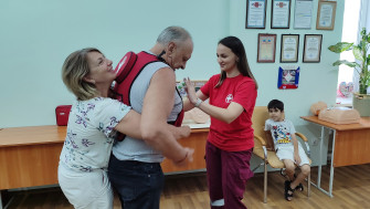 Группа луганчан прошла очередные курсы первой помощи в Луганском центре медицины катастроф